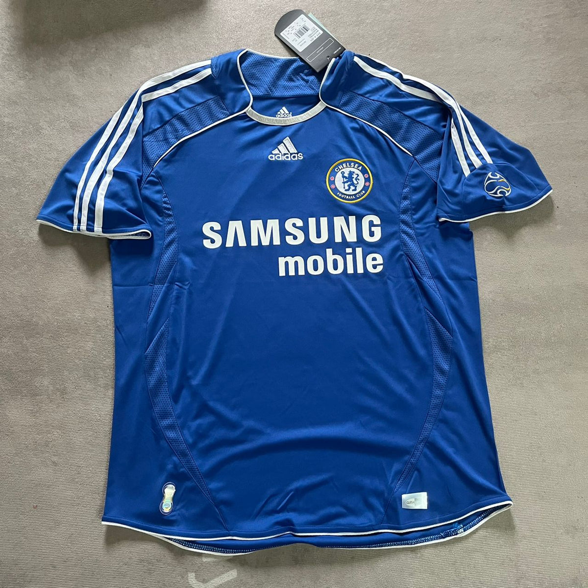2006 Cole Palmer Chelsea 2008 Season Retro Football Jersey – Detailed View