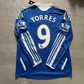 Fernando Torres Chelsea 2011-2013 Long Sleeve Season Jersey – Back View
