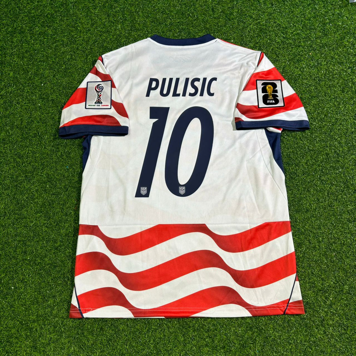 USA 2026 World Cup Home Football Jersey – Christian Pulisic – Back View