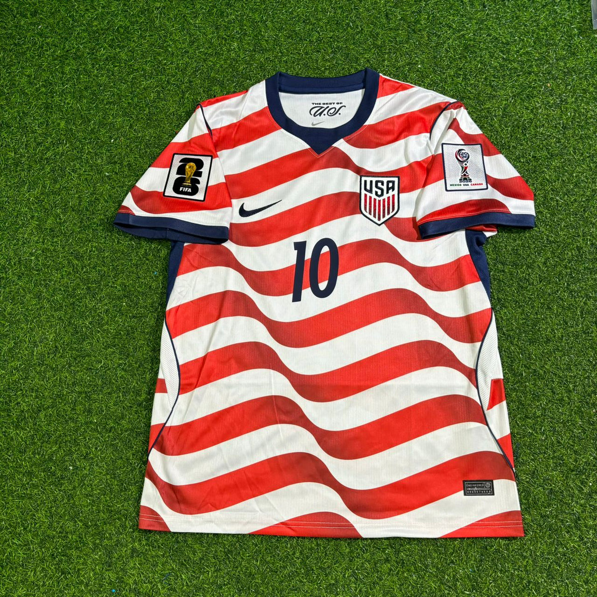 USA 2026 World Cup Home Football Jersey – Christian Pulisic – Front View