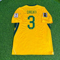 Alessandro Circati Australia 2026 World Cup Football Jersey – Back View