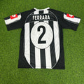 Juventus 2001 2002 Season Retro Jersey – Ciro Ferrara – Back View