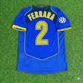 Juventus 2004-2005 Blue Retro Jersey | Kit | | – Ciro Ferrara – Back View
