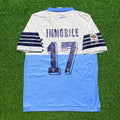 Ciro Immobile #17 Lazio 2014-2015 Retro Home Football Jersey – Back View