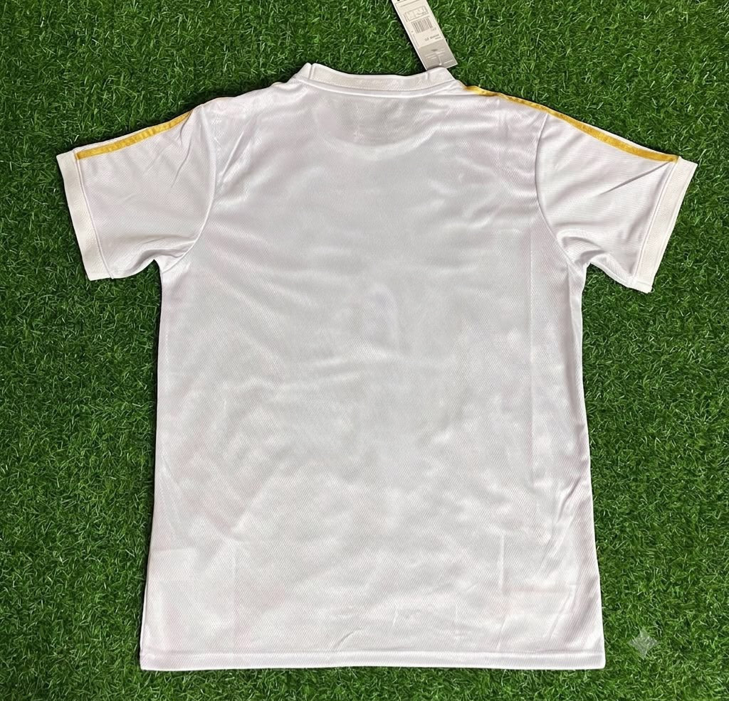 Italy White Anniversary Football Jersey – Front View