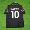 Milan Third Kit 2011/12 Retro Kit Jersey – Clarence Seedorf 10 - – Back View