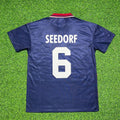 Ajax 1994 1995 Champions League Away Retro Jersey – Clarence Seedorf #6 – Back View
