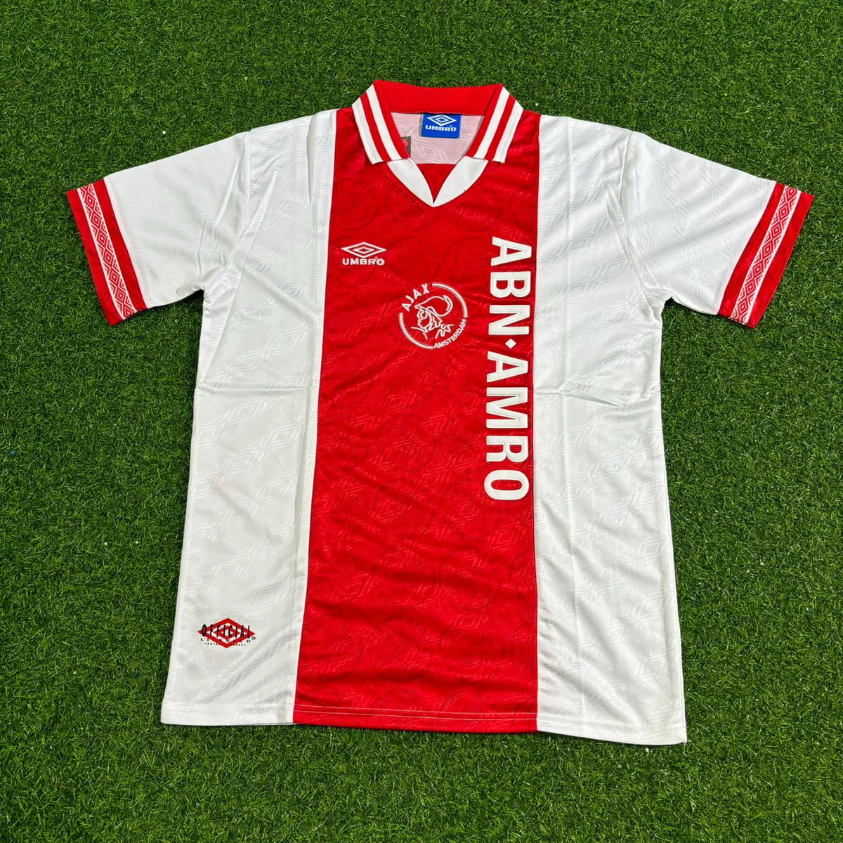 Clarence Seedorf Ajax Retro Golden Printing Football Jersey – Front View