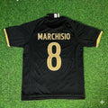 Juventus Retro Black Kit Jersey – Claudio Marchisio 8- – Back View