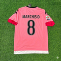 Juventus Retro Pink 2015-2016 Jersey – Claudio Marchisio – Back View