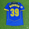 Juventus 2004-2005 Blue Retro Jersey | Kit | | – Claudio Marchisio – Back View