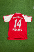 Bayern Munich 2003/2004 Retro Jersey – Claudio Pizarro 14 FC – Back View