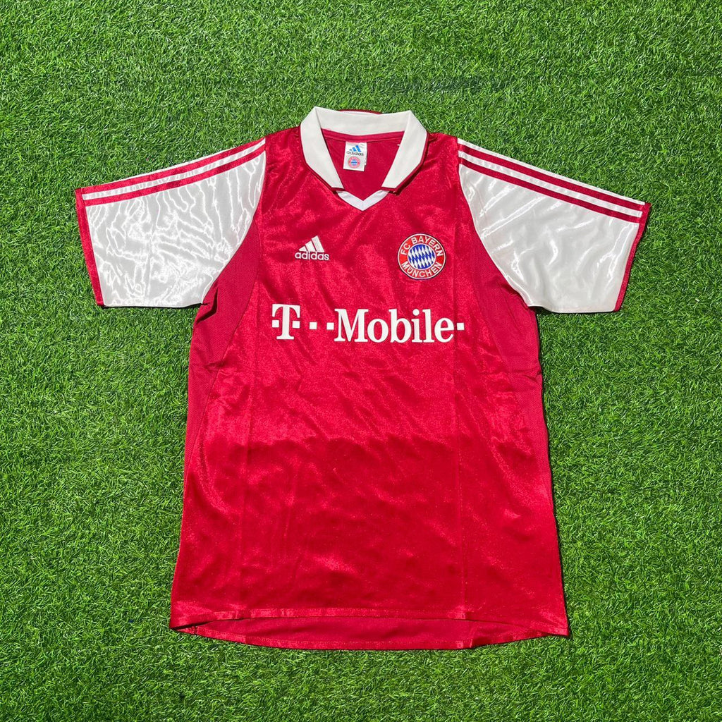 Bayern Munich 2003/2004 Retro Jersey – Claudio Pizarro 14 FC – Front View