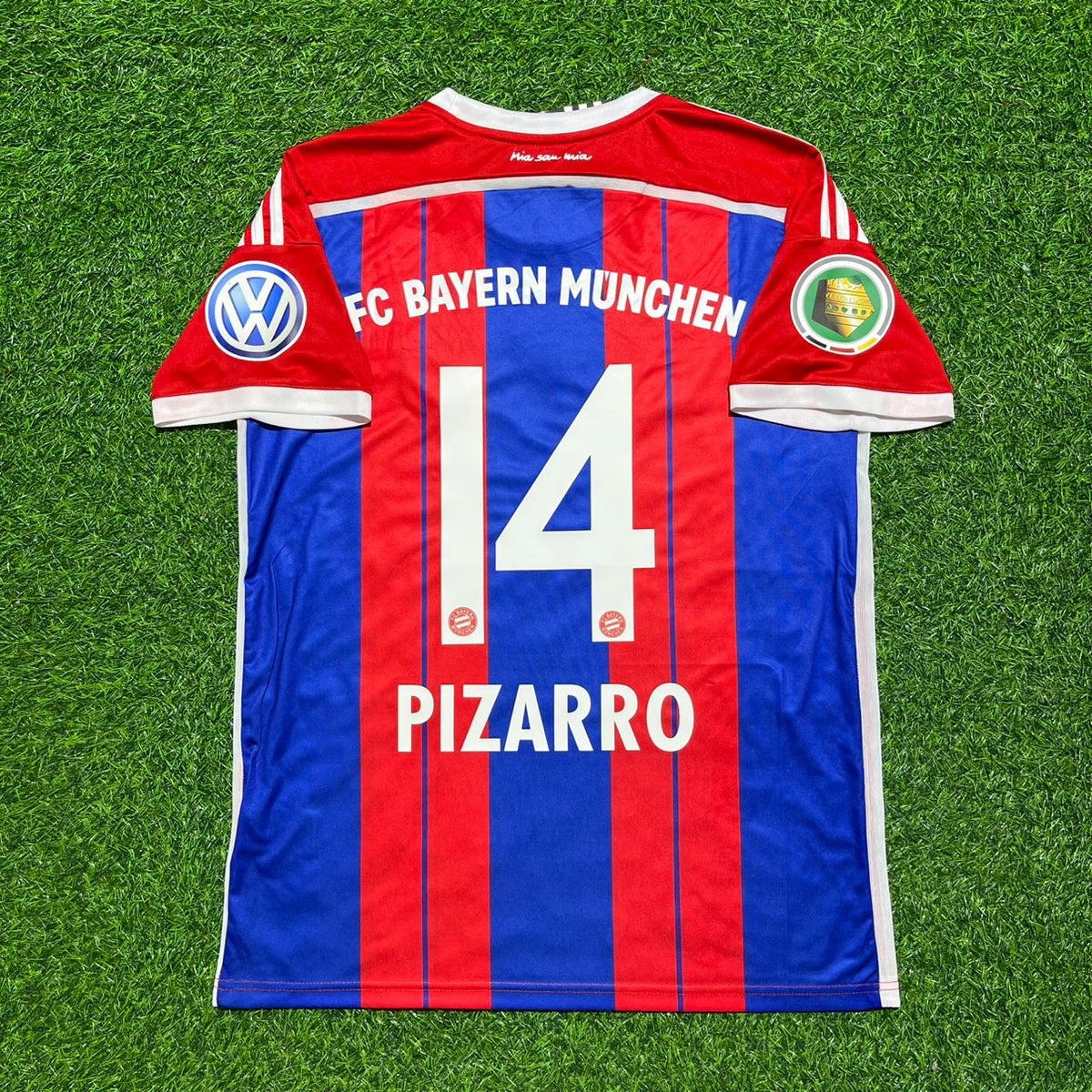 Bayern Munich 2014-2015 Kit Jersey – Claudio Pizarro 14- – Back View