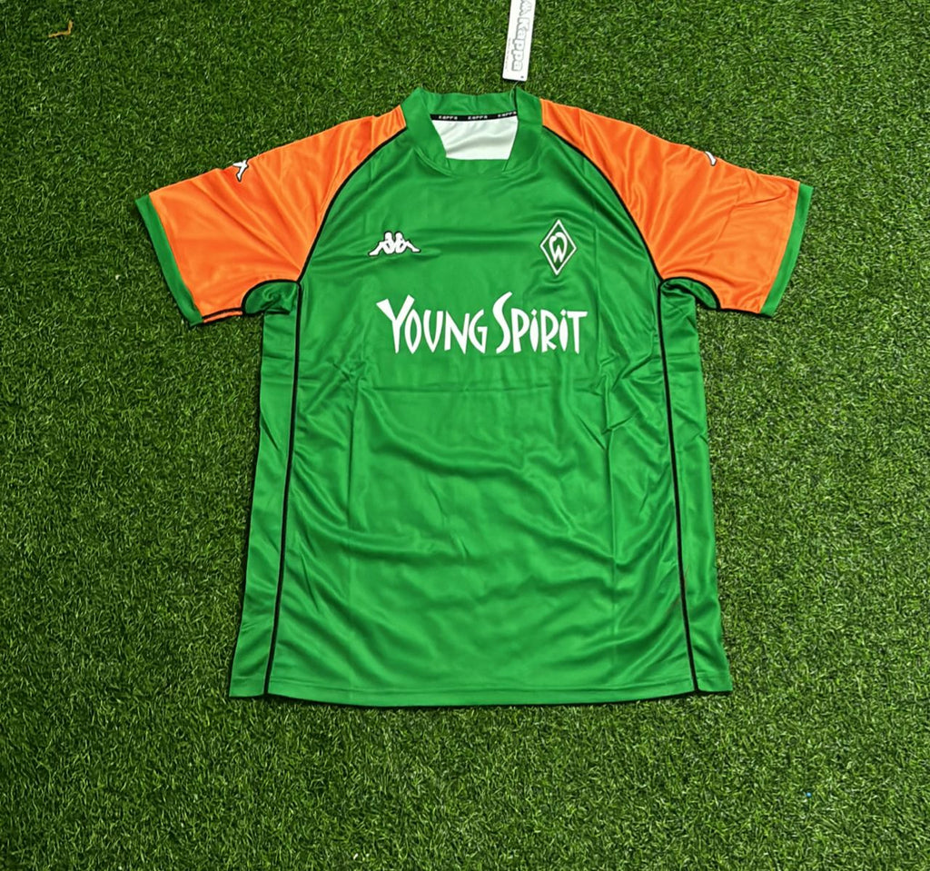 Claudio Pizarro Werder Bremen Retro Heimtrikot Retro Kit – Front View