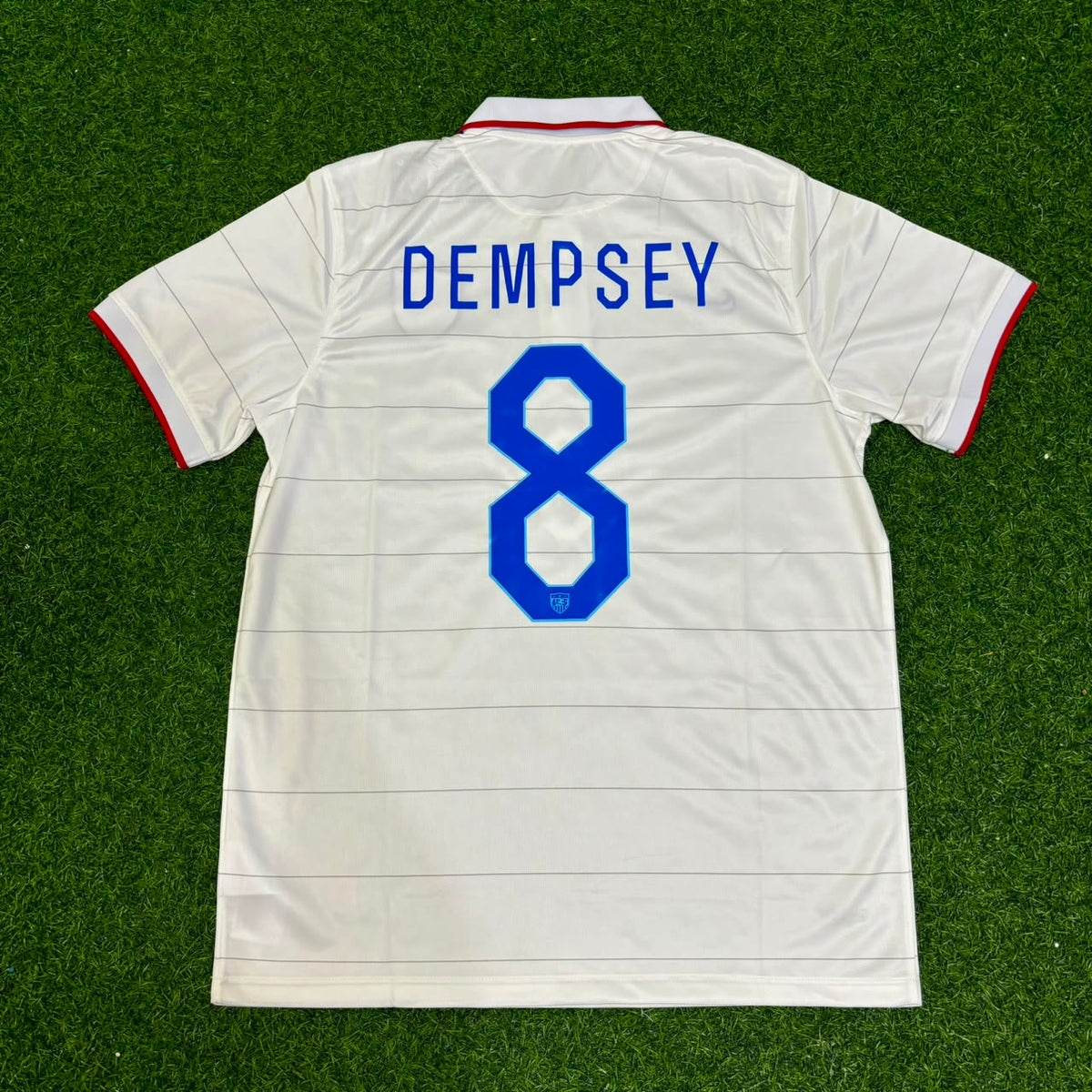 Clint Dempsey USA 2014 World Cup White Football Jersey – Back View