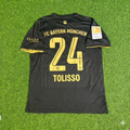 Corentin Tolisso Bayern Munich 2021-2022 Away Football Jersey – Back View