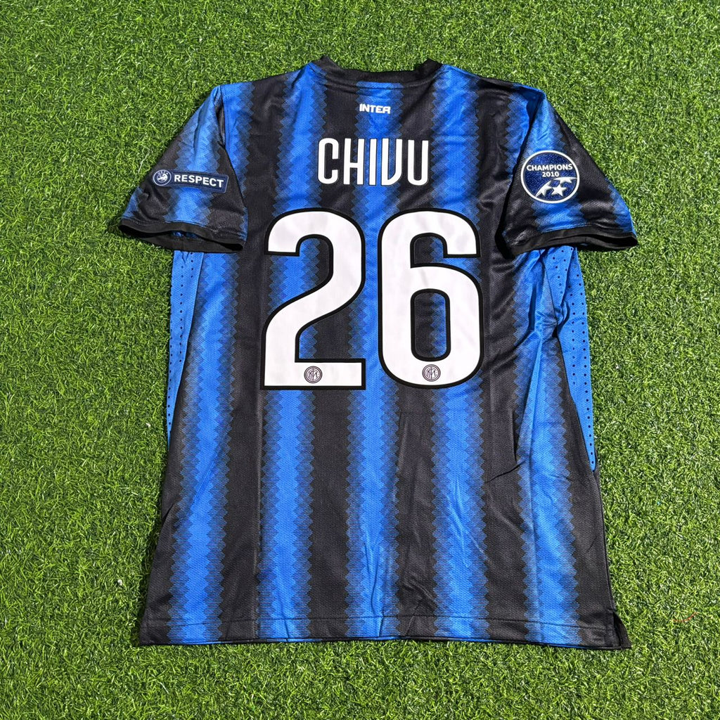 2011/12 Cristian Chivu Inter Football Jersey – Back View