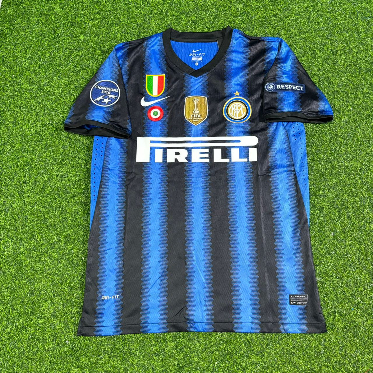 2011/12 Cristian Chivu Inter Football Jersey – Front View