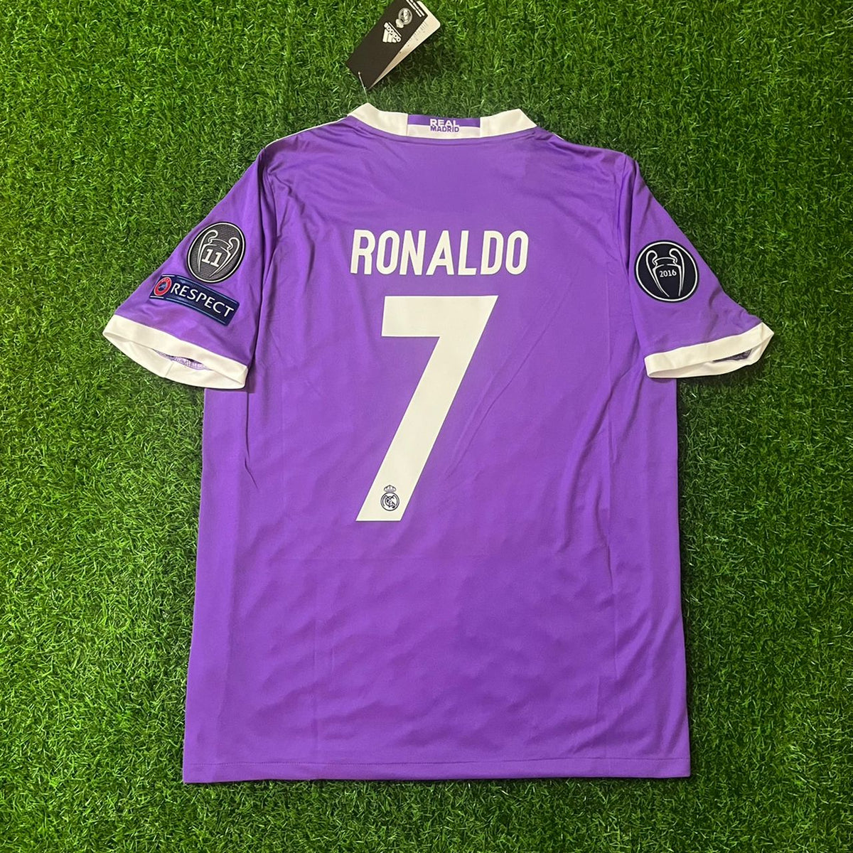 Cristiano Ronaldo 2017 Football Jersey – Back View