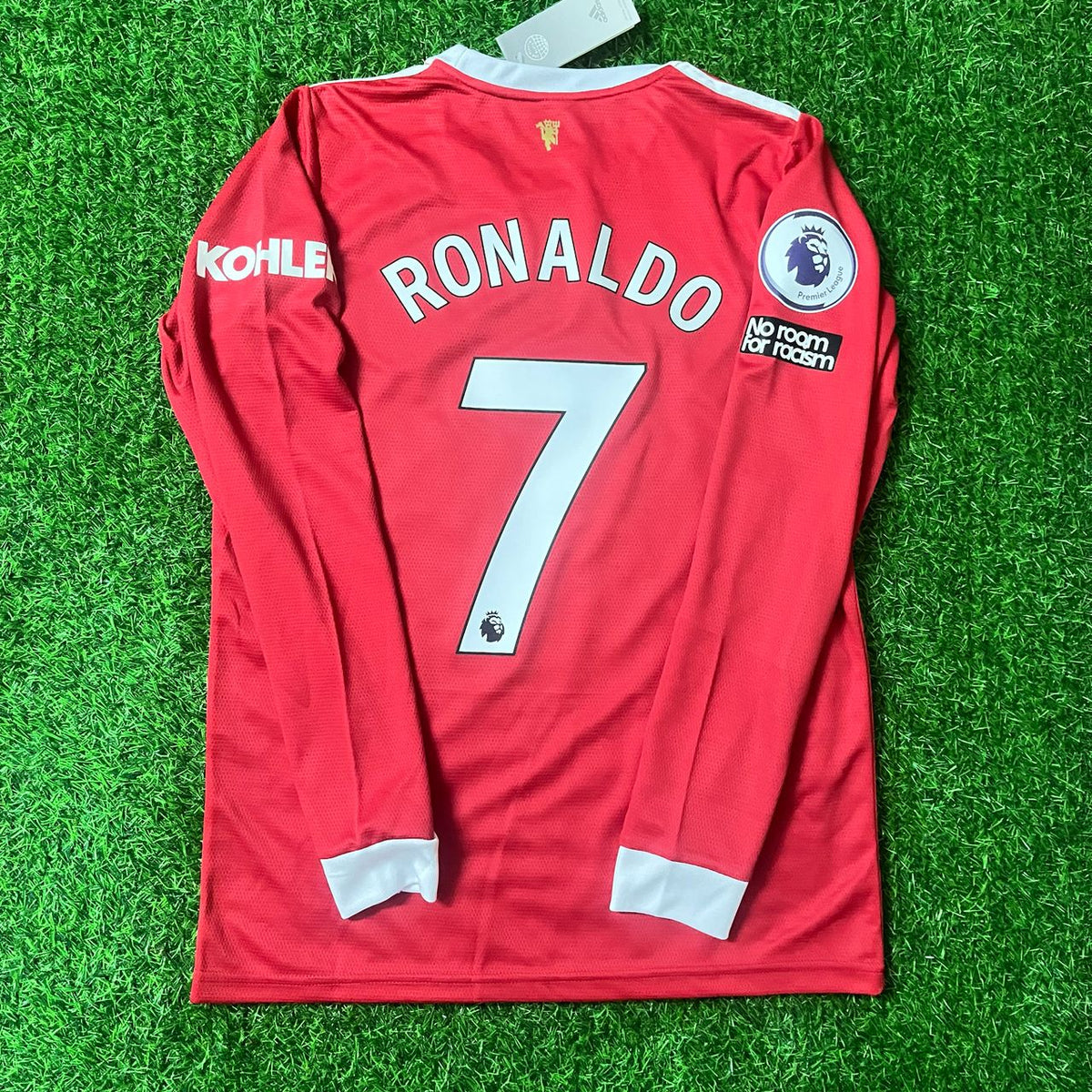 Cristiano Ronaldo Manchester United 2021 Retro Football Jersey – Back View