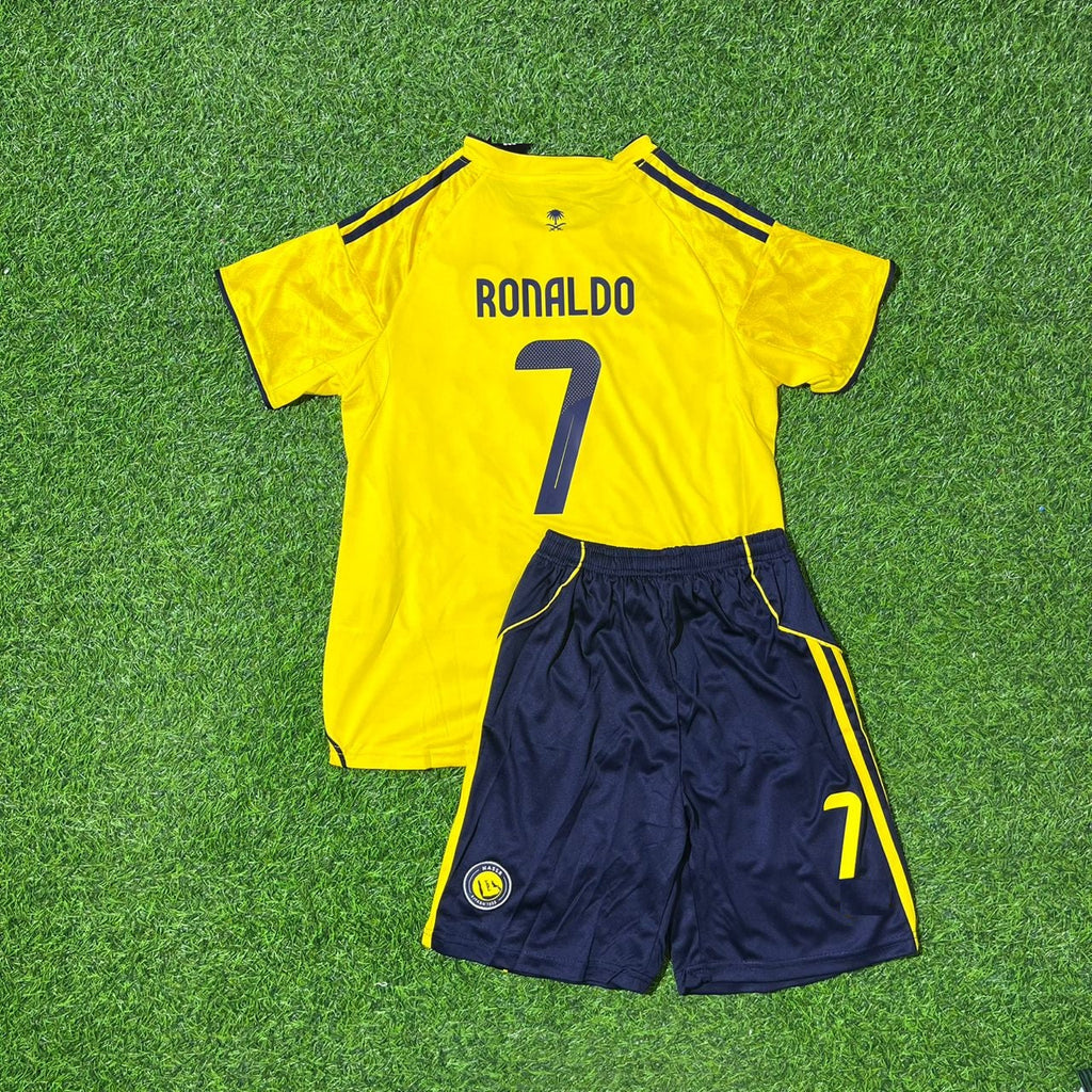 Cristiano Ronaldo CR7 Al Nassr Saudi 2025/2026 New Season Football Jersey – Back View
