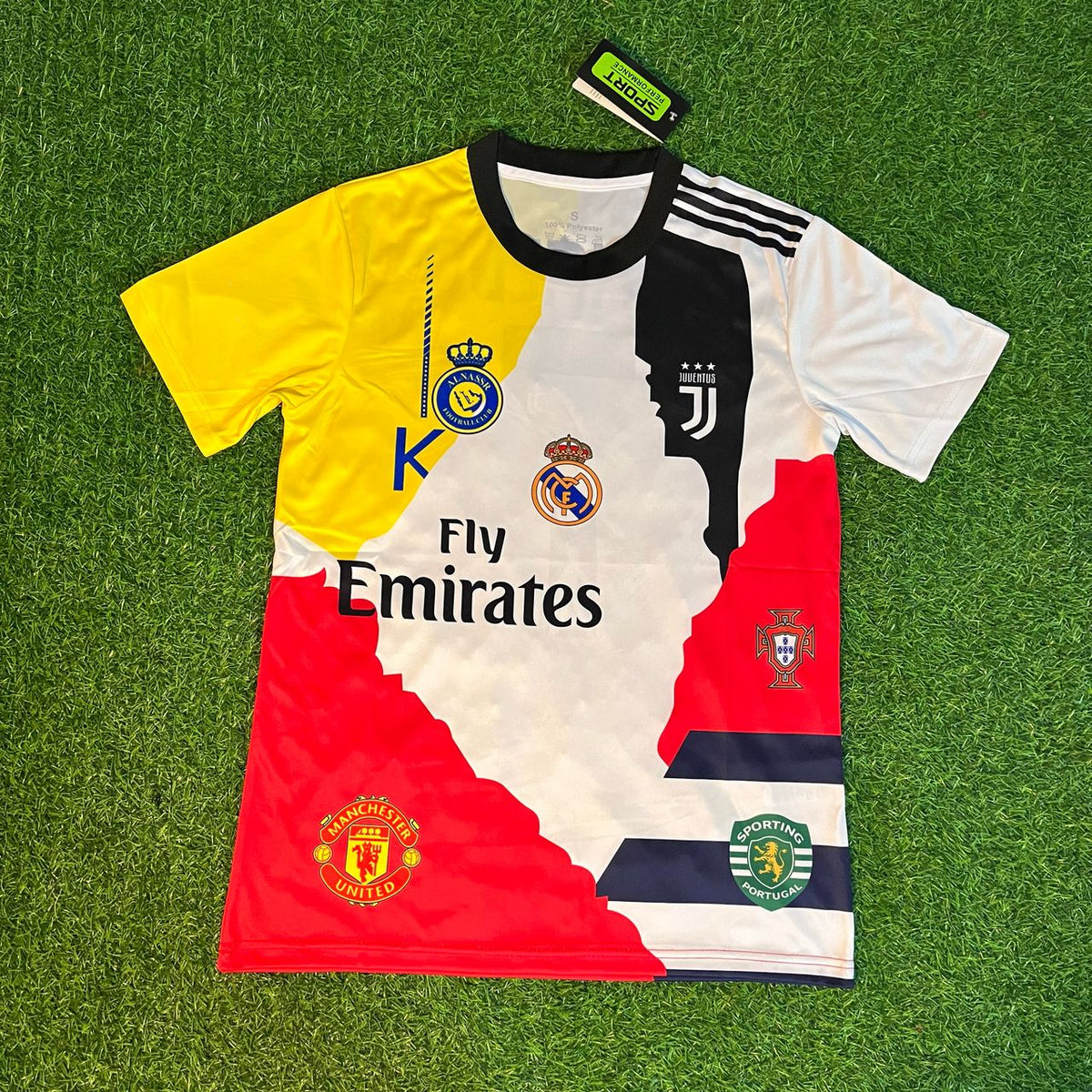 Cristiano Ronaldo #cr7 GOAT Combo All Teams Special Football Jersey – 11