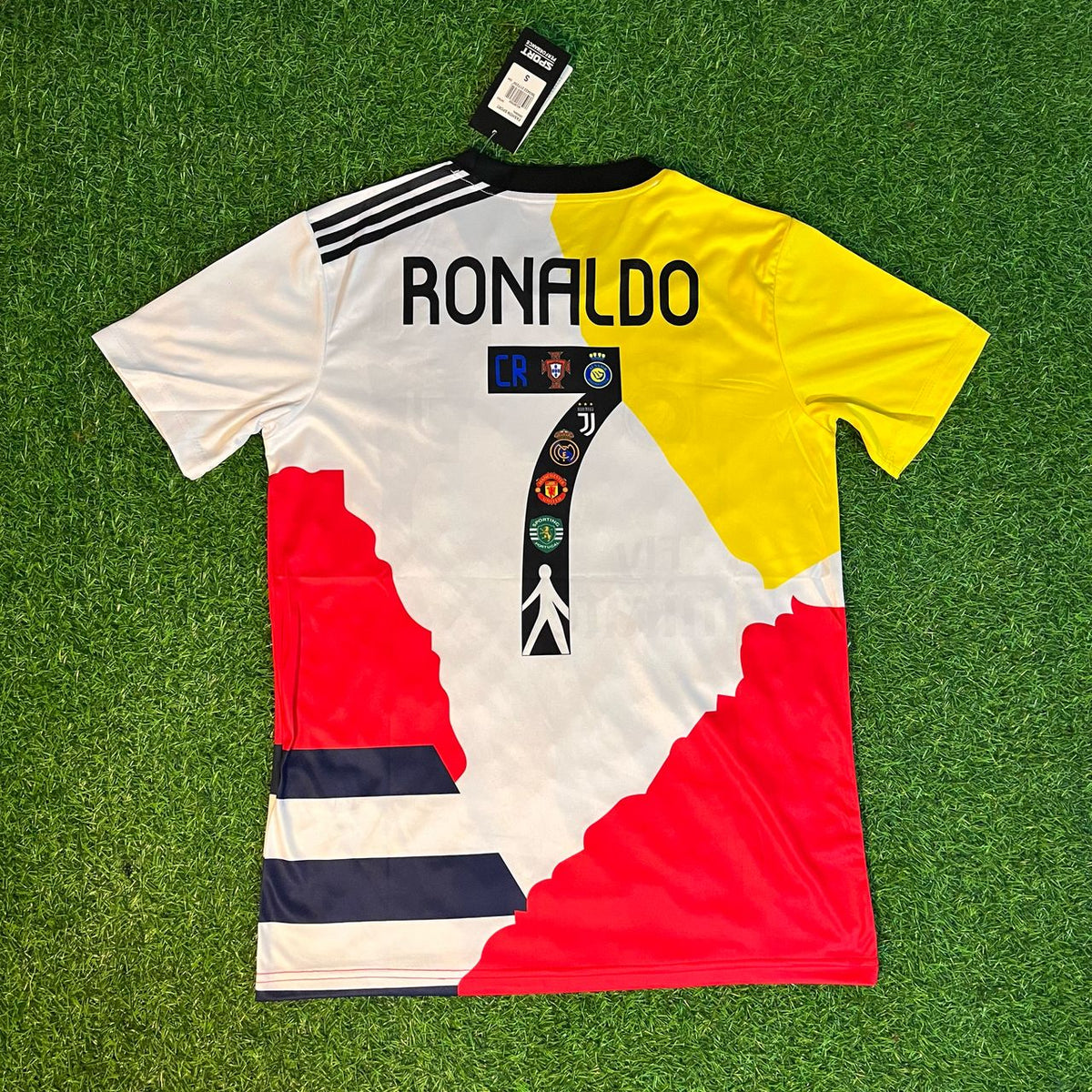 Cristiano Ronaldo #cr7 GOAT Combo All Teams Special Football Jersey – 10