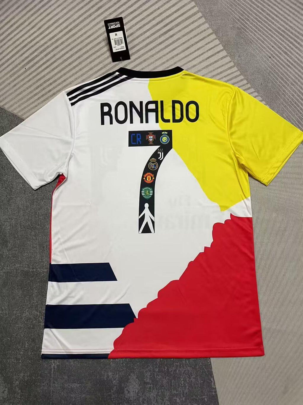 Cristiano Ronaldo #cr7 GOAT Combo All Teams Special Jersey – 12
