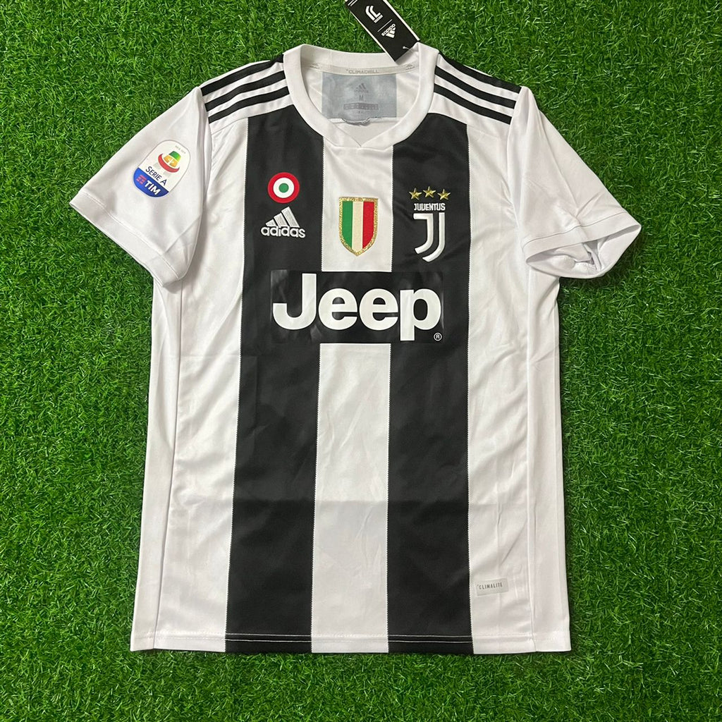 Cristiano Ronaldo Juventus 2018 2019 Retro Jersey – Front View