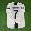 Cristiano Ronaldo Juventus 2018 2019 Long-Sleeve Retro Jersey – Back View
