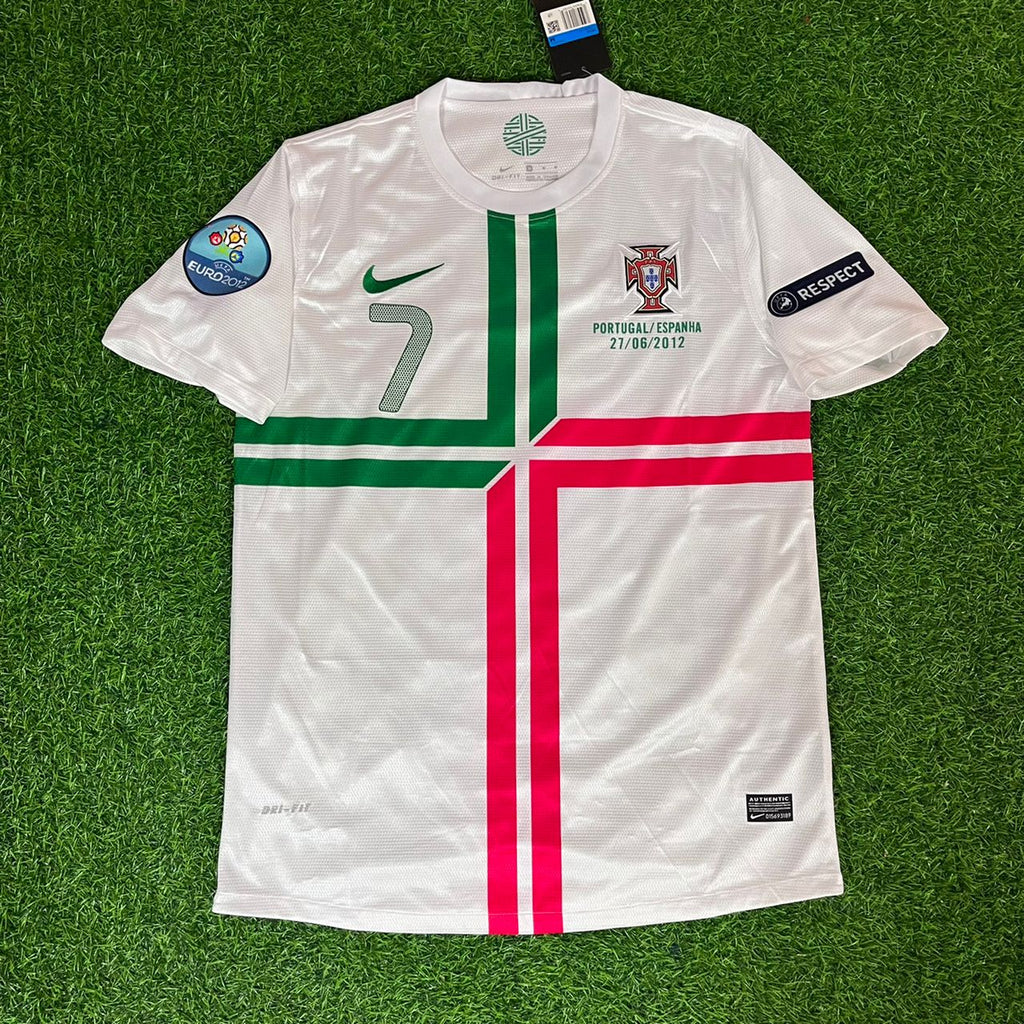 Cristiano Ronaldo Portugal EURO 2012 Retro Jersey – Front View