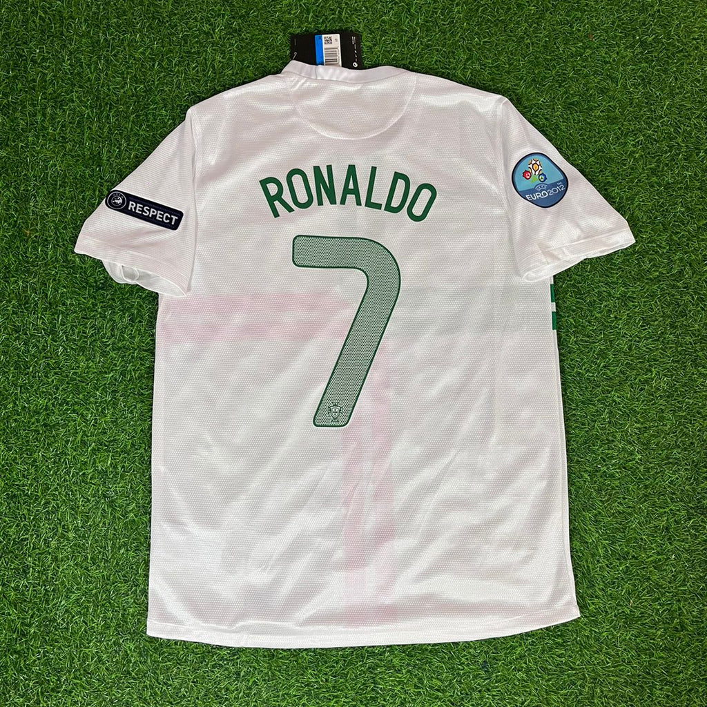 Cristiano Ronaldo Portugal EURO 2012 Retro Jersey – Back View