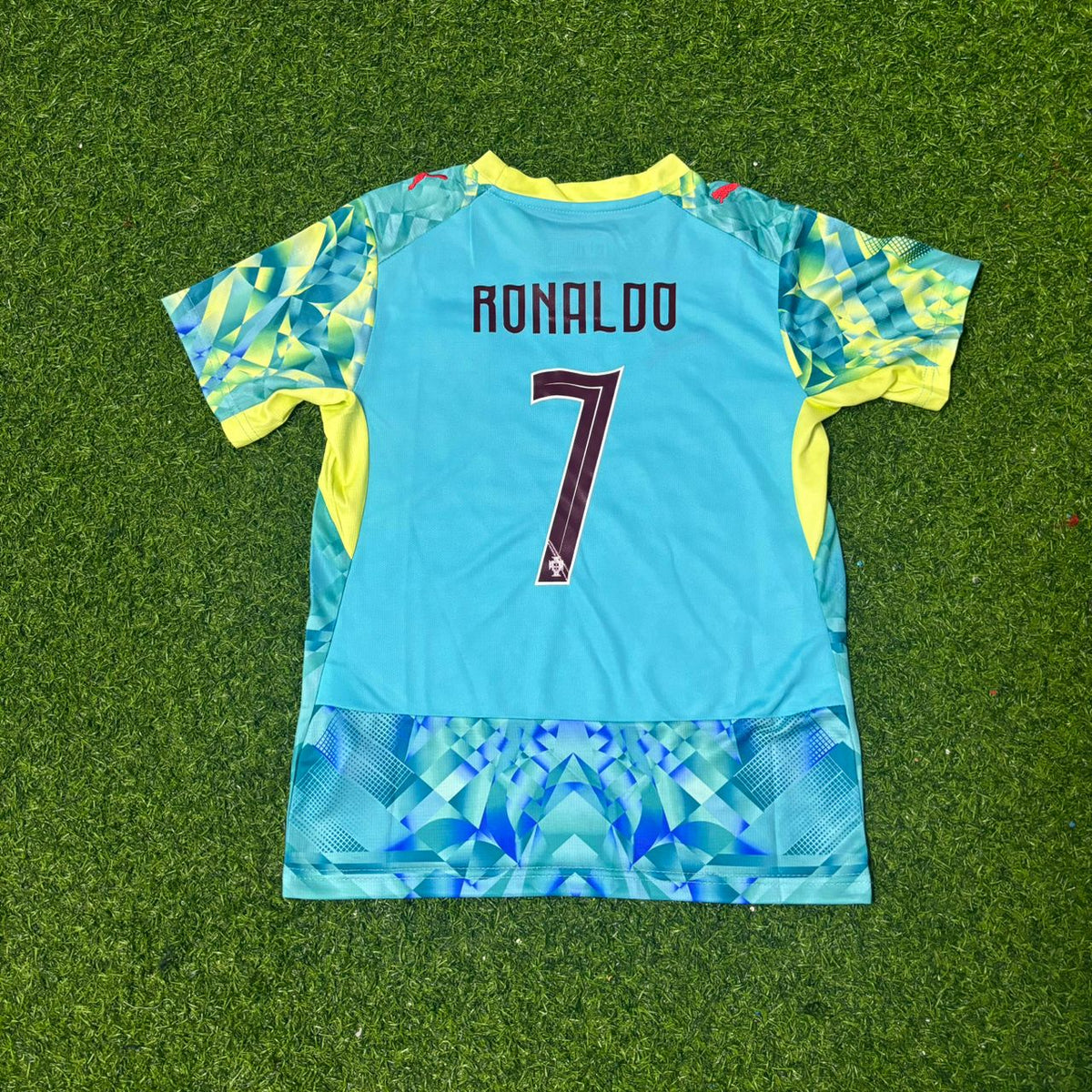 Portugal 2026 Colorful Special Football Jersey – Cristiano Ronaldo – Back View