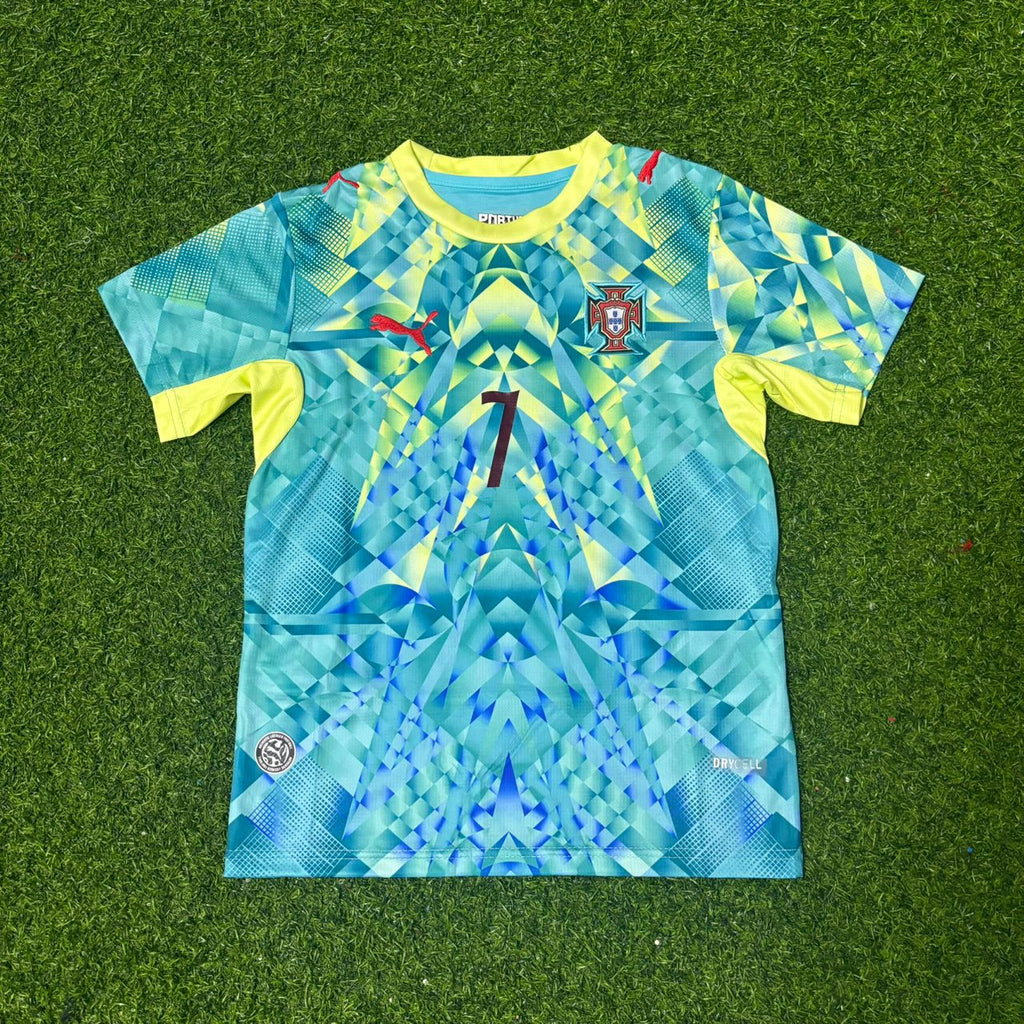 Portugal 2026 Colorful Special Football Jersey – Cristiano Ronaldo – Front View