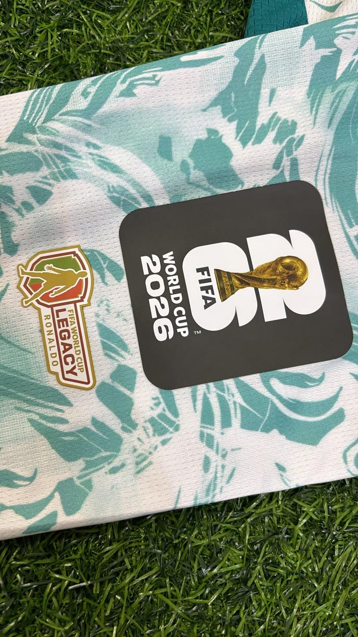 Cristiano Ronaldo Portugal 2026 World Cup Away Special Legacy Patch Long Sleeve Football Jersey – Detailed View