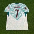 Portugal 2026 World Cup White Away Football Jersey – Cristiano Ronaldo – Back View