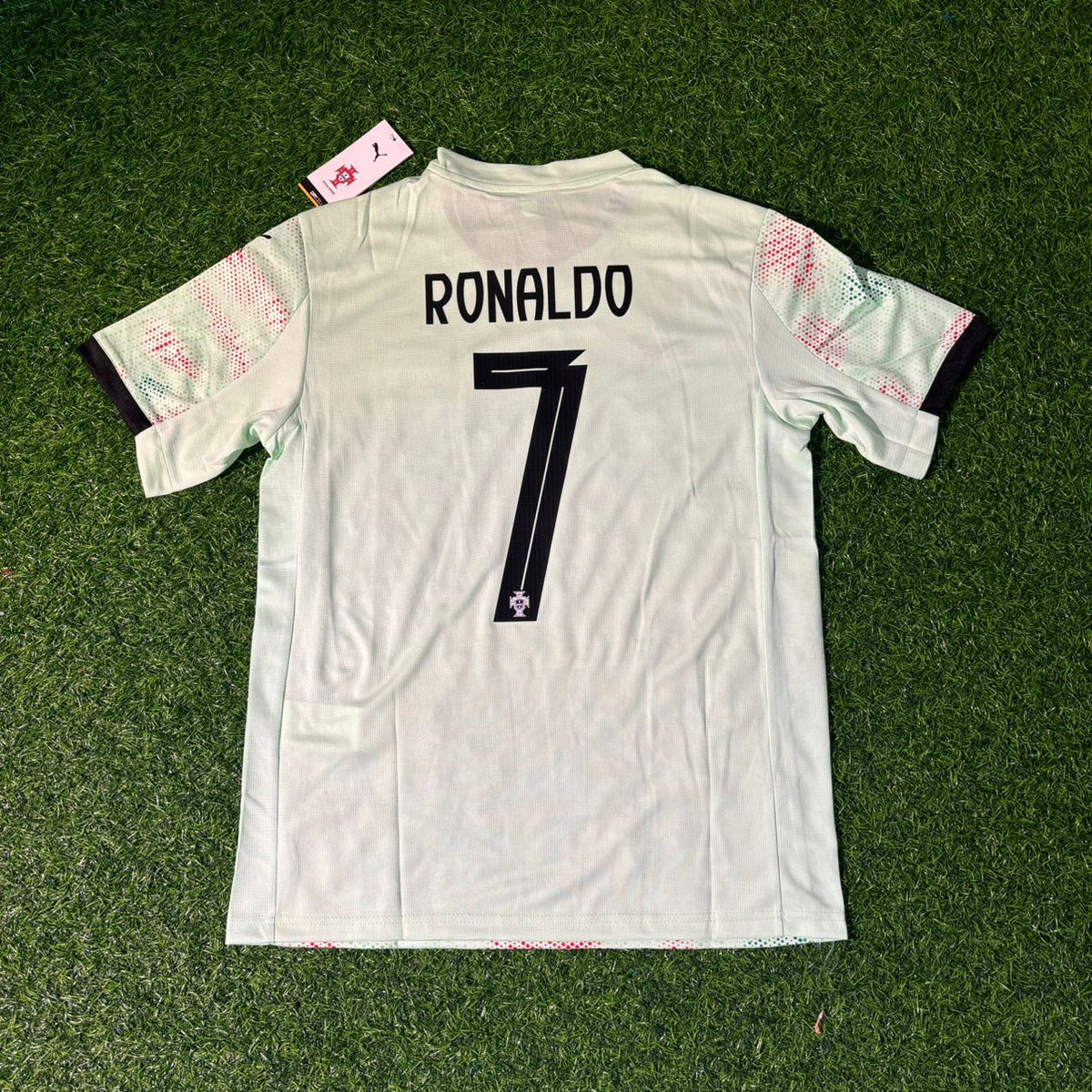 Portugal 2026 World Cup Football Jersey – Cristiano Ronaldo – Back View