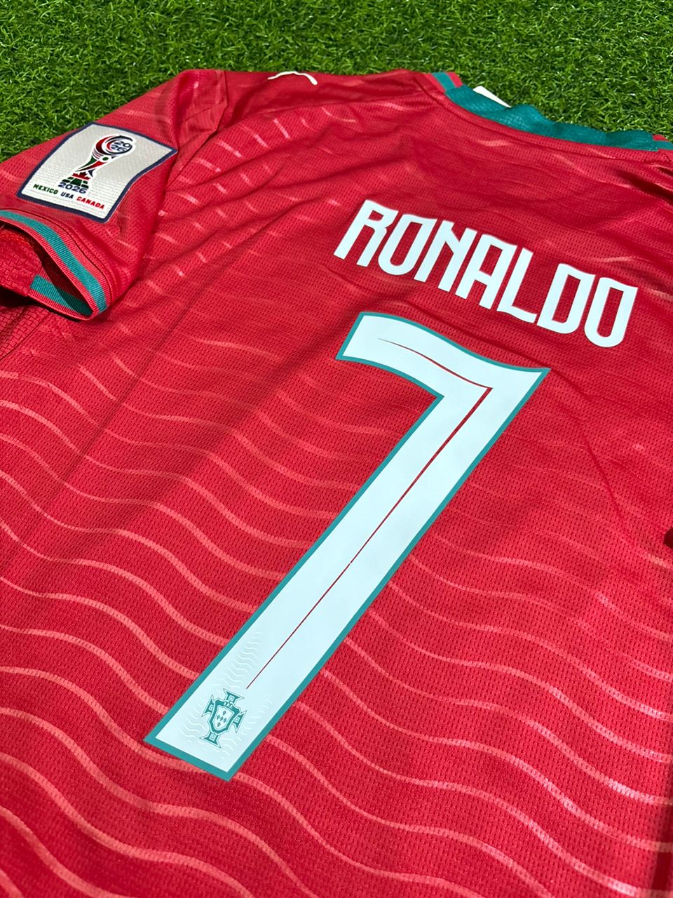 Portugal 2026 World Cup Red Home Football Jersey – Cristiano Ronaldo – 4