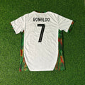 Portugal 2026 World Cup White Football Jersey – Cristiano Ronaldo – Back View