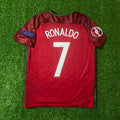 Cristiano Ronaldo Portugal EURO 2016 Final Retro Jersey – Back View