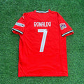 Cristiano Ronaldo Portugal UEFA Nations League Winner Red Jersey – Back View