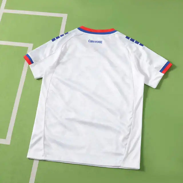 Cape Verde 2026 World Cup Kids Football White Jersey Kit – 4