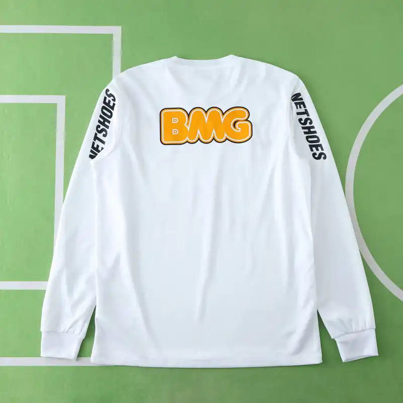 Santos FC 2013 Home Long Sleeved White Retro Jersey – 4