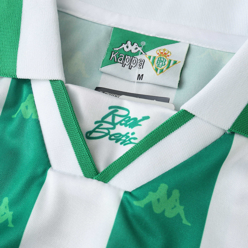 Real Betis 1995-1997 Season Home Retro Football Jersey Trikot Maillot V4