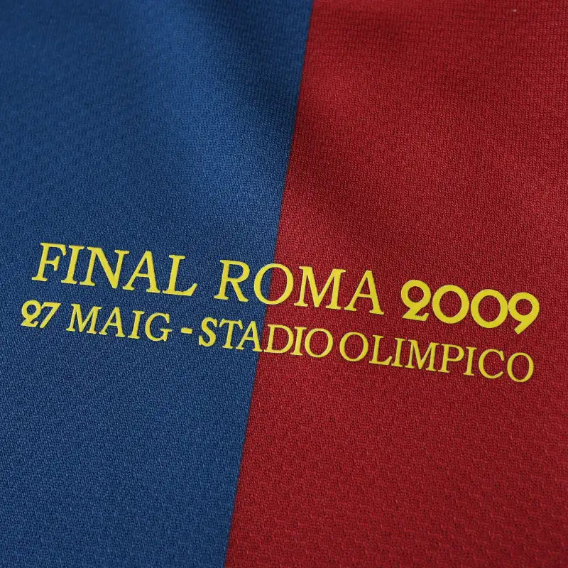 FC Barcelona 08/09 Season Home Retro Football Jersey – 5