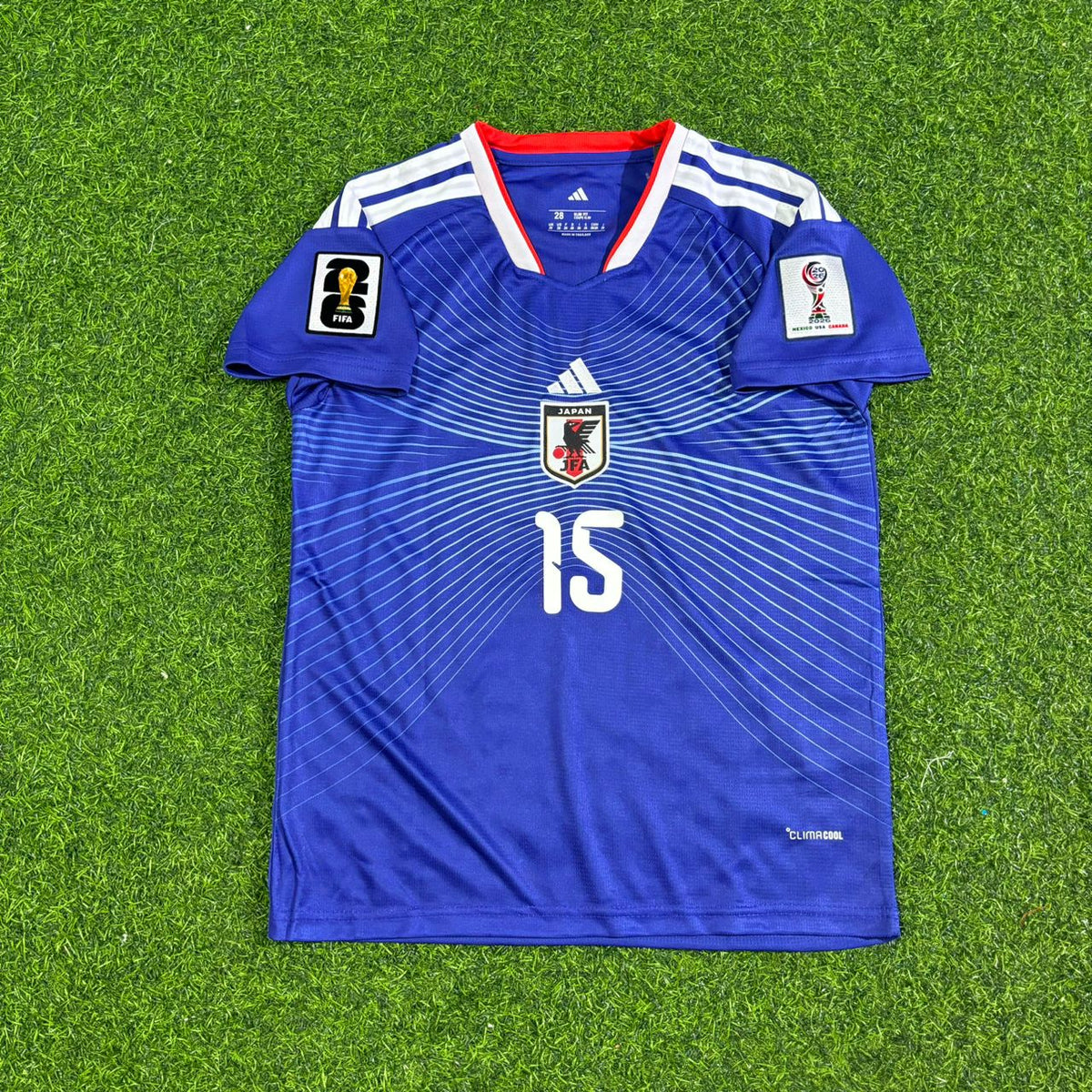 Japan 2026 World Cup Football Jersey – Daichi Kamada – Front View