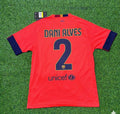 Barcelona 2014 Kit Season Retro Jersey – Dani Alves 2- – Back View