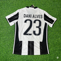 Juventus 2016/17 Home Retro Football Jersey – Dani Alves – Back View