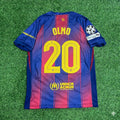 Barcelona 2025/2026 Season Kit Jersey – Dani Olmo – Back View